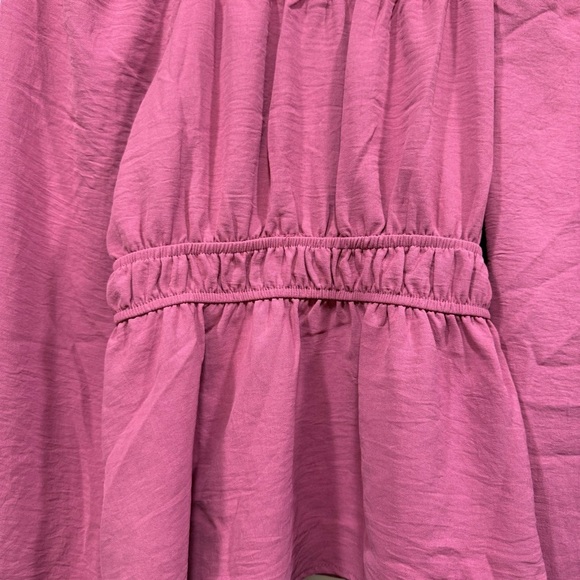 Olive and Oak Women's Pink Off-Shoulder Top - Picture 4 of 8